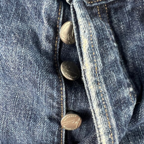 Citizens Of Humanity Jeans Womens 28x25* Liya Crop High Rise Floral Denim Tag 25 - Picture 6 of 16